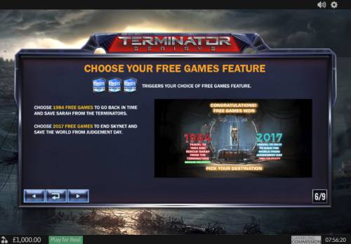 Terminator Genisys Big Bonus Slots Free Game Rules
