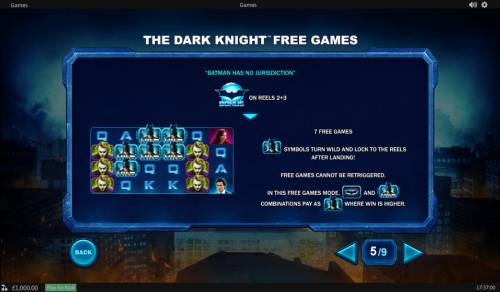 The Dark Knight Big Bonus Slots Free Game Rules