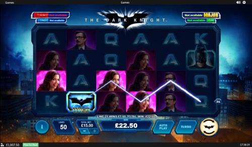 The Dark Knight Big Bonus Slots Four of a kind