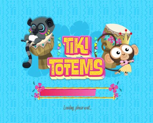 Tiki Totems Big Bonus Slots Splash screen - game loading