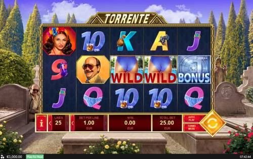 Torrente Big Bonus Slots Main Game Board
