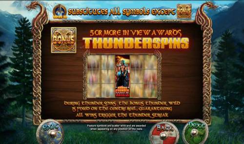 Vikings of Fortune Big Bonus Slots 5 or more bonus symbols in view awards Thuderspins!