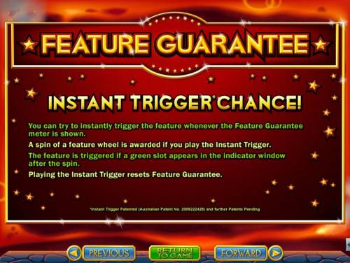 Vulcan Big Bonus Slots Instant Trigger Chance Rules