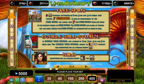 Wonderheart Big Bonus Slots Free Games Bonus Rules