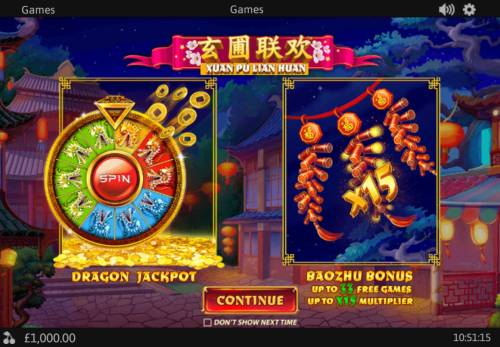 Xuan Pu Lian Huan  Big Bonus Slots Introduction